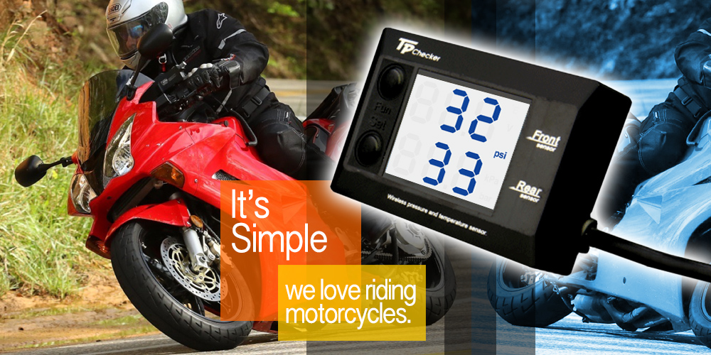 Motorcycle TPMS Moto Tire Pressure Monitoring System For Motorbike